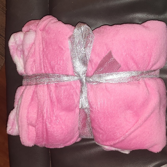 Pink Laundry Micro Fleece Plush Pajama Set Hot Pink Camo  LARGE - Picture 3 of 4